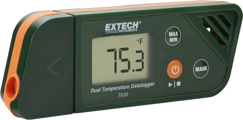 Extech TH30 USB Dual Temperature Datalogger - Image 2