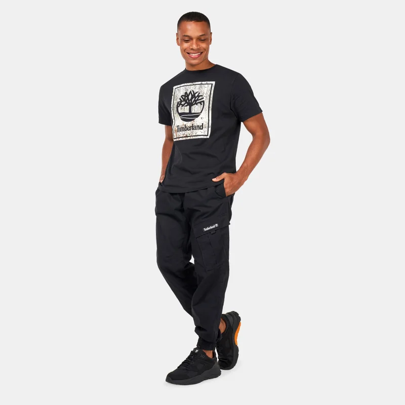 Timberland Men's Seasonal Stack Logo T-Shirt