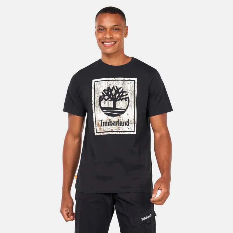 Timberland Men's Seasonal Stack Logo T-Shirt