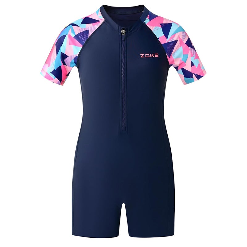 karrack Girls One Piece Swimsuit Kid Swimsuit Girls Water Sport Swimsuit UPF 50+ Sun Protection Bathing Suits - Image 5