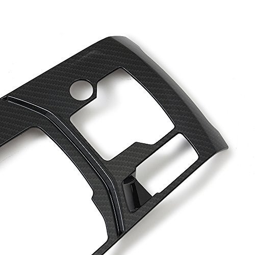 Kadore for 2017-2024 Mazda CX-5 Carbon Fiber Style Shift Panel Cover Trim ABS Interior Upgrade | KF Generation Automatic Transmission LHD - Image 4