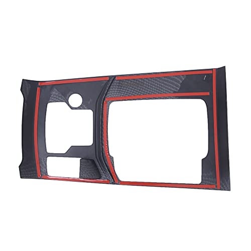 Kadore for 2017-2024 Mazda CX-5 Carbon Fiber Style Shift Panel Cover Trim ABS Interior Upgrade | KF Generation Automatic Transmission LHD - Image 3