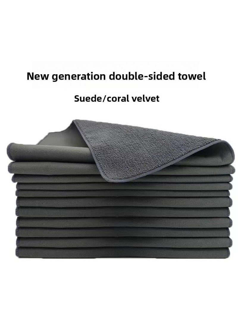 Generic Car cleaning cloth 1jian, reusable microfiber cloth, kitchen towel cloth, car wash towel  - Image 1