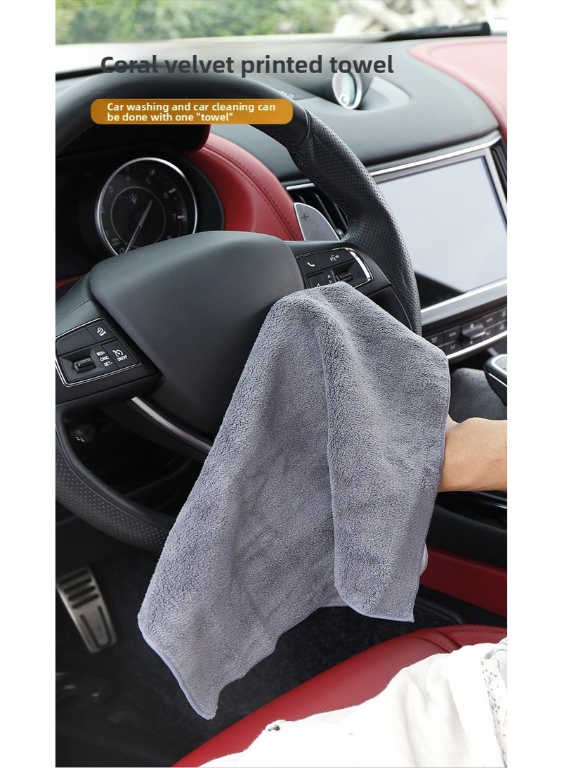 Generic Car cleaning cloth 1jian, reusable microfiber cloth, kitchen towel cloth, car wash towel  - Image 5