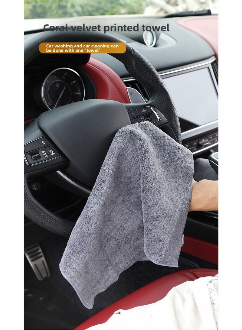 Car cleaning cloth 1jian, reusable microfiber cloth, kitchen towel cloth, car wash towel - Image 1