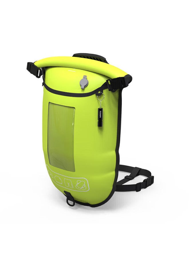 Toswim Swimming Float, Tail-chasing Insect Double Air Chamber Wild Swimming Storage Bag, Swimming Bag Rafting Bag, Summer Night Glow-i - Image 2