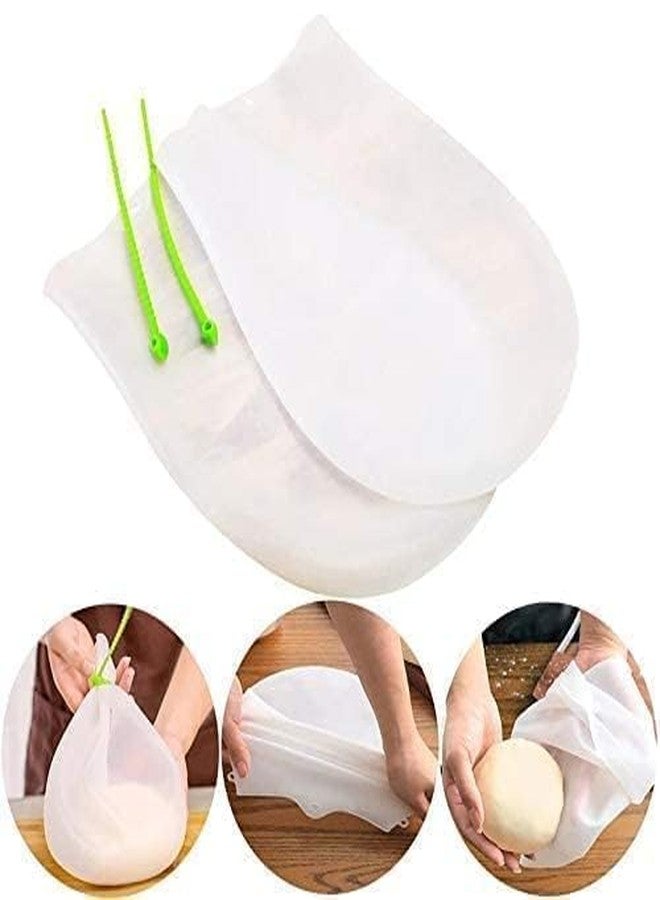 UMANATH Store Silicon Atta Kneading Dough Maker Bag, Silicone Preservation Magic Kneading Bag for Mixer for Bread, Pastry, Pizza & Tortilla Flour-Mixing Bag Best Non-Toxic Multifunctional Cook Tool - Image 4