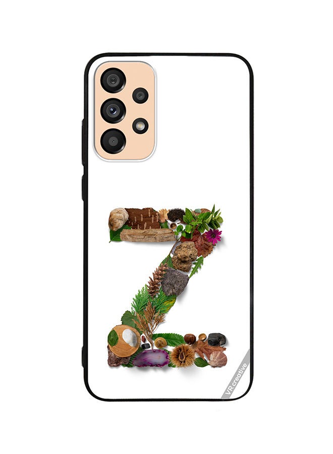VR CREATIVE Protective Case Cover For Samsung Galaxy A73 5G Alphabet Z Design Multicolour - Image 1