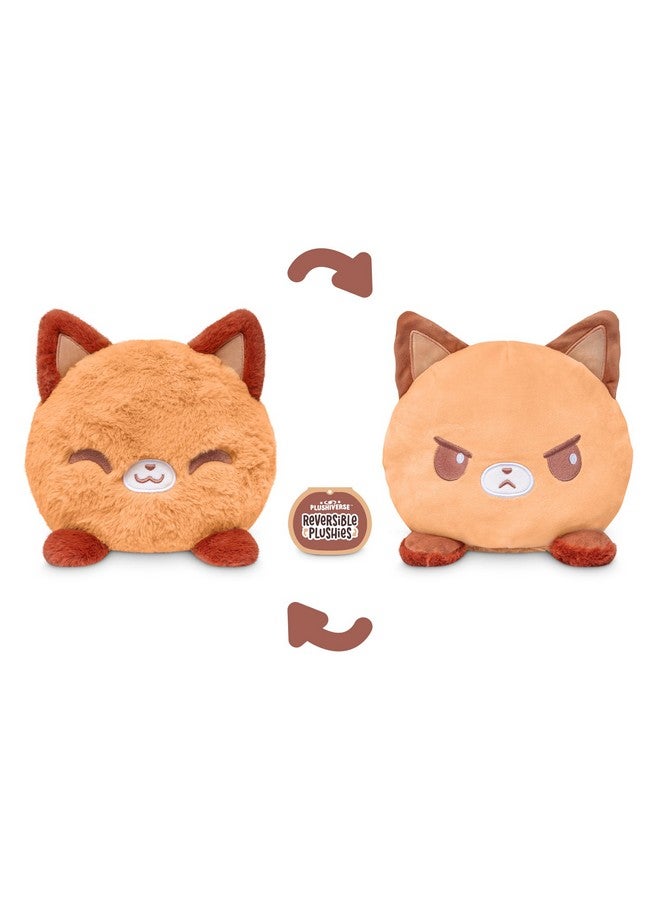 تيتيرتل دمية ثعلب قابلة للعكس مقاس 6 بوصات - مريحة ودافئة - حيوان محشو ناعم لطيف - Image 3