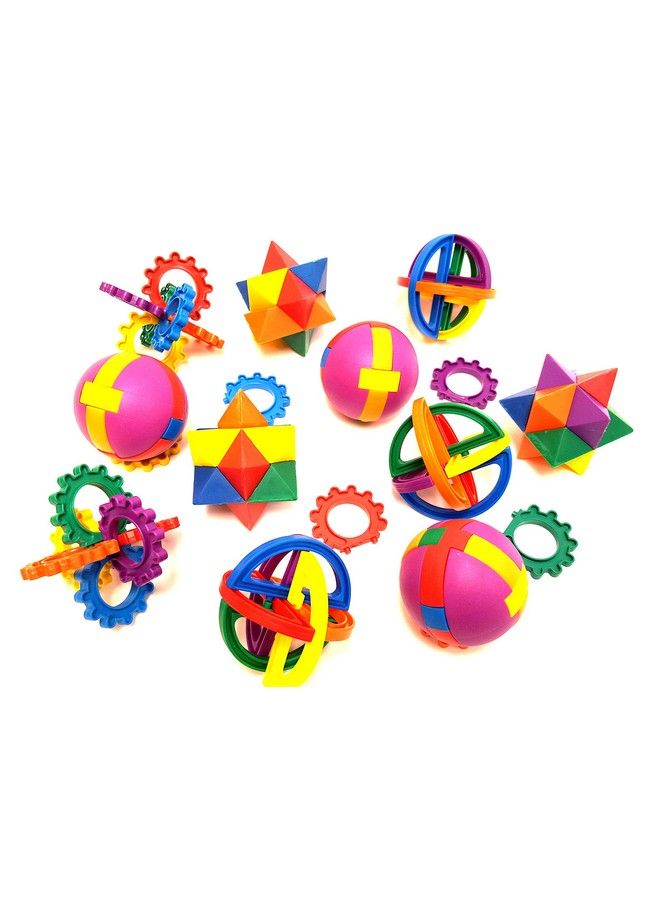 Dondor Puzzle Balls For Children (12 Pack) - Image 1