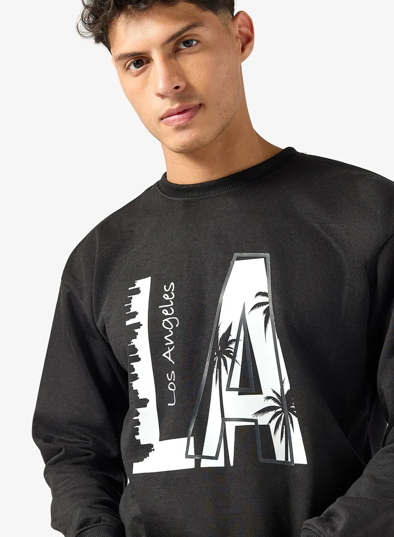 Seventy Five Graphic Print Sweatshirts