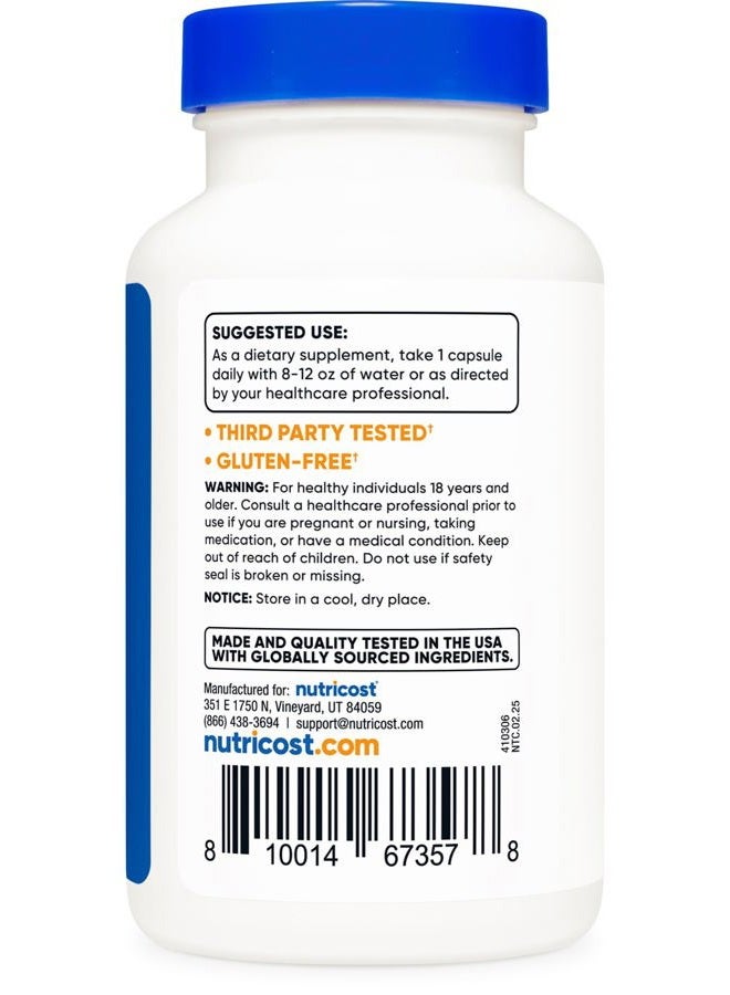 Nutricost s Claw 1200mg Equivalent, 120 Capsules - Veggie Caps, Non-GMO, Gluten Free, and Vegetarian Friendly - Image 4