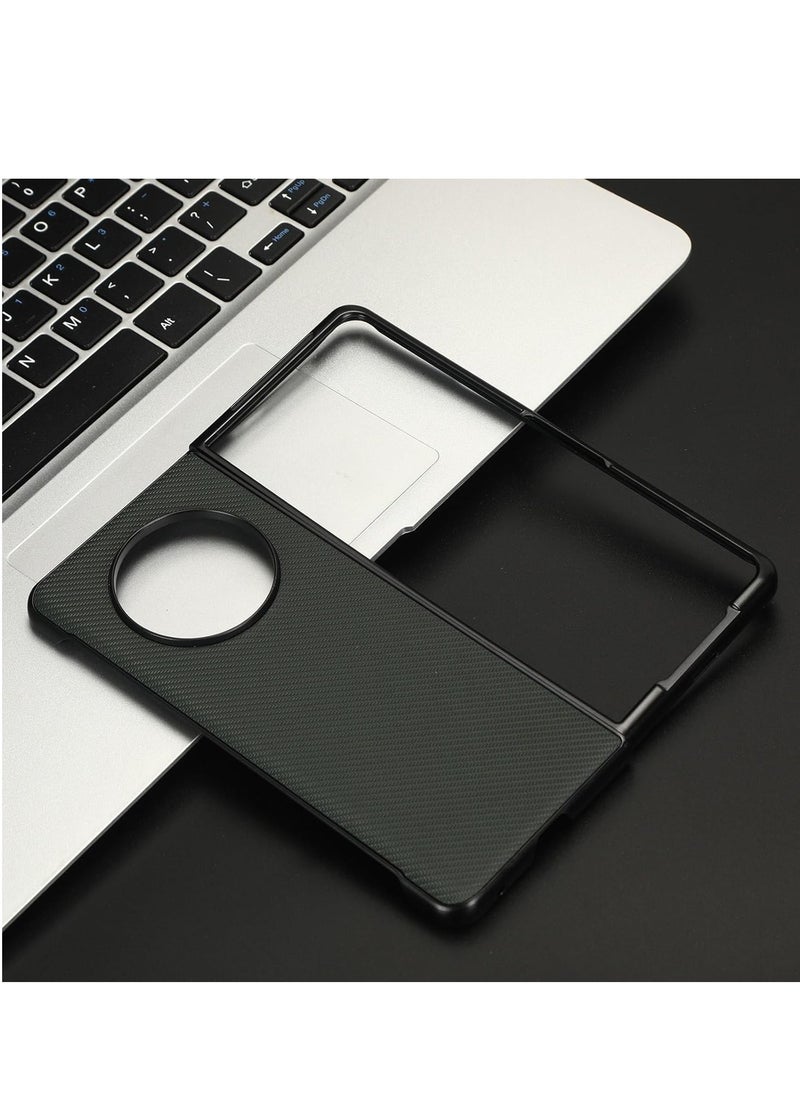 VKL Tecno Phantom V Fold 5G case for Protective Shockproof Capa Case Ultra Thin Carbon Fiber Texture Leather Phone Cover for Phantom V Fold  - Image 5
