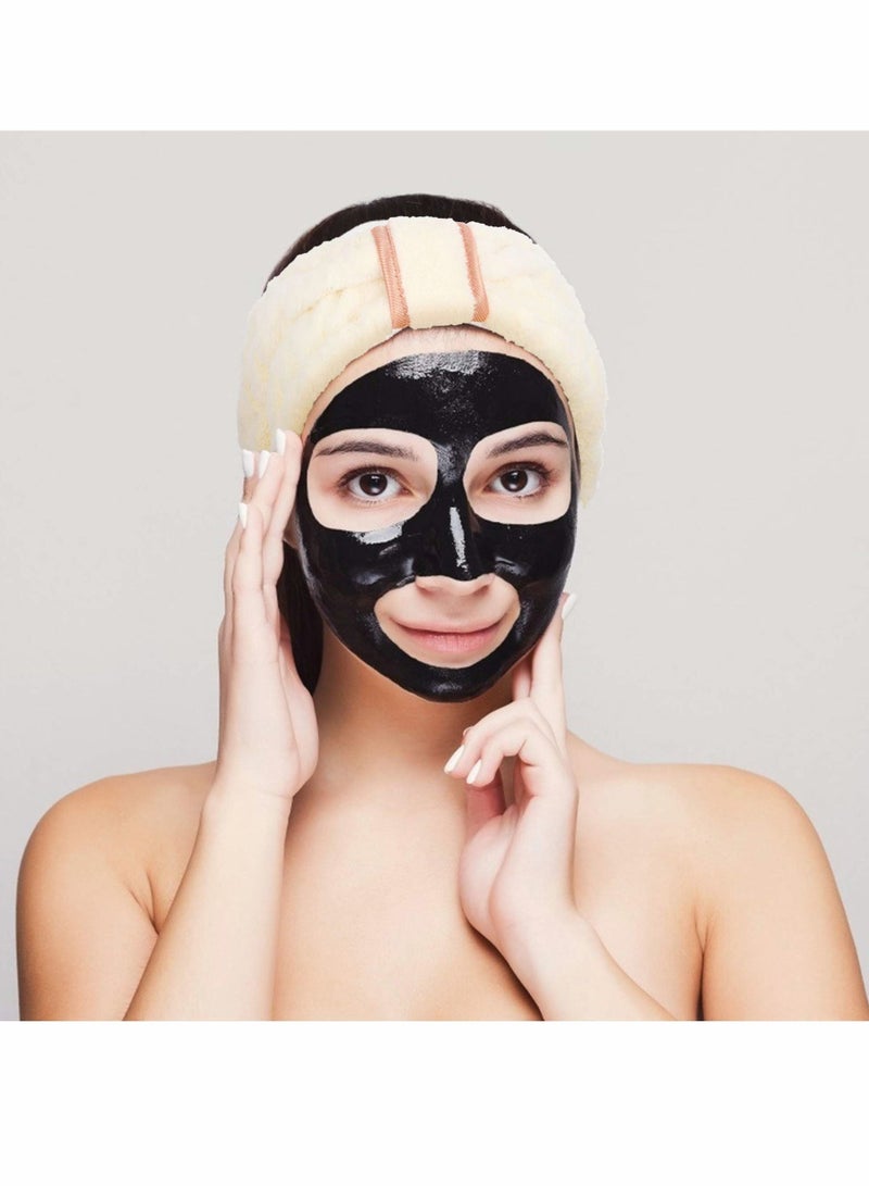 Excefore Spa Headbands, Microfiber Headbands, SkinCare Headband Face Wash - Image 2