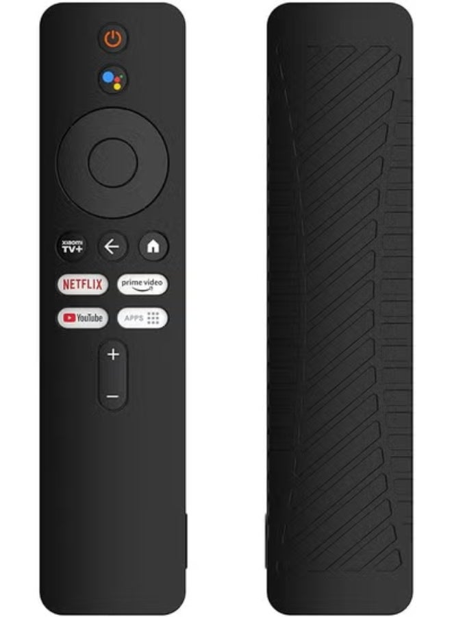 ELTRAZONE Silicone Protective Case for Xiaomi Mi Box 4K TV 2nd Gen Remote – Anti-Slip Silicone Skin Cover with Durable Lanyard – Shockproof, Dustproof, Lightweight Silicone Sleeve for Xiaomi Mi Box 4K TV Remote Controller – Black - Image 5