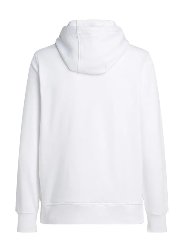 Calvin Klein Jeans Logo Print Drawstring Hoodie