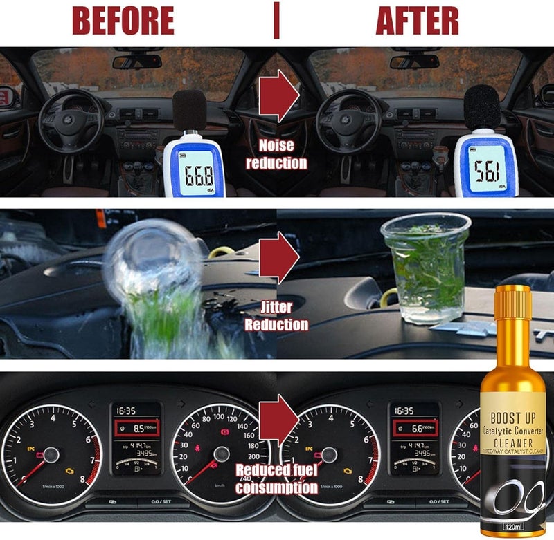 Car Engine Catalytic Converter Cleaner - 120ml Vehicles Oxygen Sensor Cleaner for Cars, Vehicles | Vehicles Catalytic Converter Cleaner Additive for Cars - Image 2