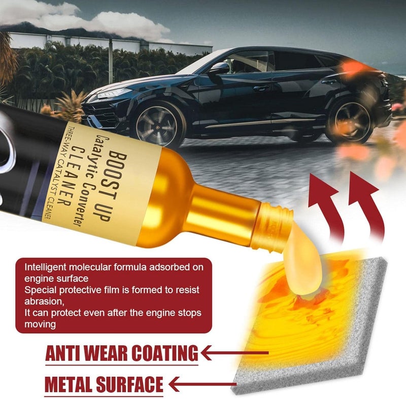 Car Engine Catalytic Converter Cleaner - 120ml Vehicles Oxygen Sensor Cleaner for Cars, Vehicles | Vehicles Catalytic Converter Cleaner Additive for Cars - Image 1