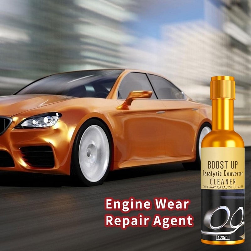 Car Engine Catalytic Converter Cleaner - 120ml Vehicles Oxygen Sensor Cleaner for Cars, Vehicles | Vehicles Catalytic Converter Cleaner Additive for Cars - Image 3