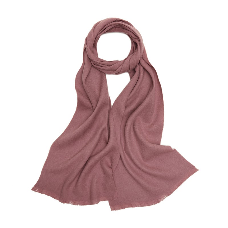 Unisex Inner Mongolia Pure Wool Scarf lotus root starch - Image 3