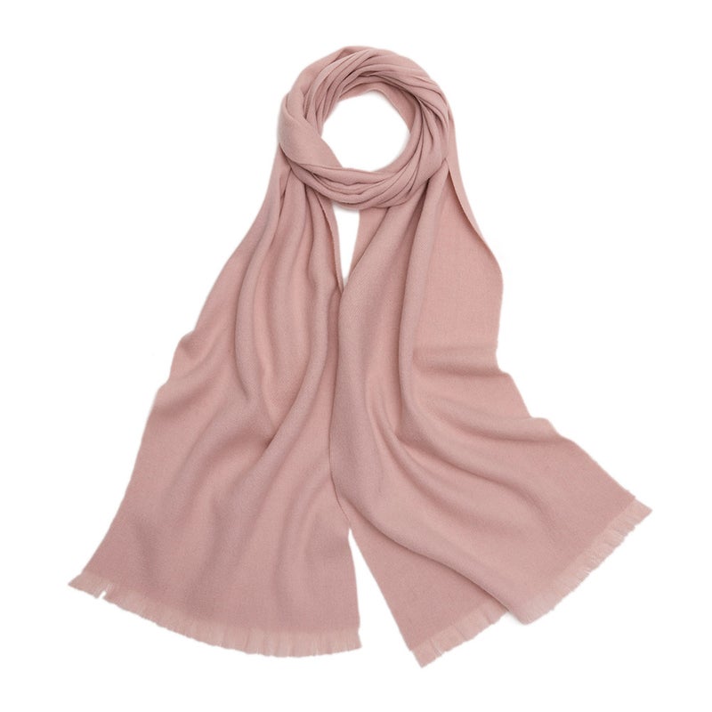 Unisex Inner Mongolia Pure Wool Scarf lotus root starch - Image 1