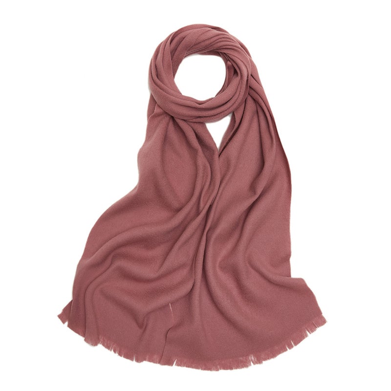 Unisex Inner Mongolia Pure Wool Scarf lotus root starch - Image 2