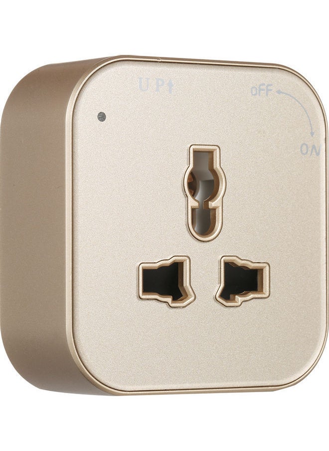 NIBEMINENT 3-Pin Track Socket Gold  - Image 1