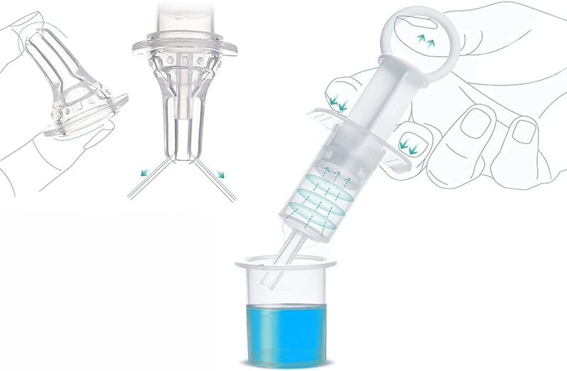 Eforlike Soft Tip Cat & Dog Syringe Bottles - Oral Pet Feeding Kit for Nursing Puppies & Kittens - Image 3