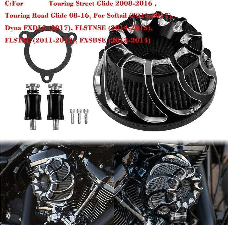 Wivplex CNC Air Filter for Harley Motorcycles - Image 2