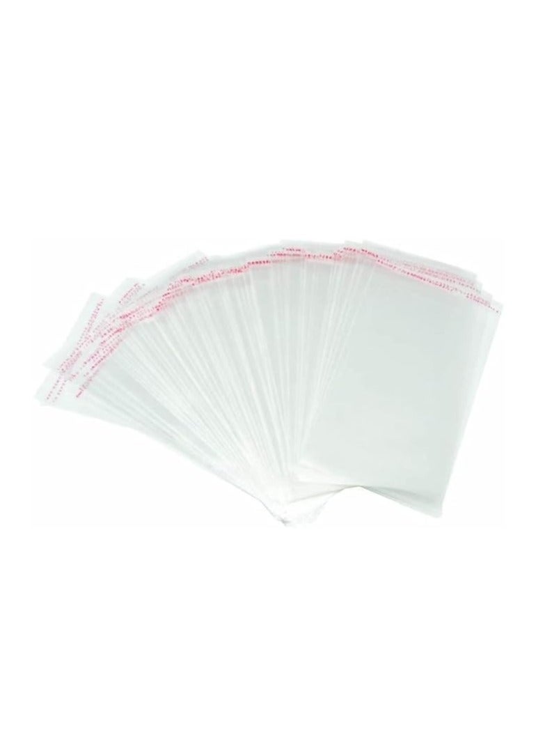 Terabyte Seal Clear Cellophane Resealable Self Adhesive Bags (7 x 11in, 50 Pieces) - Image 2