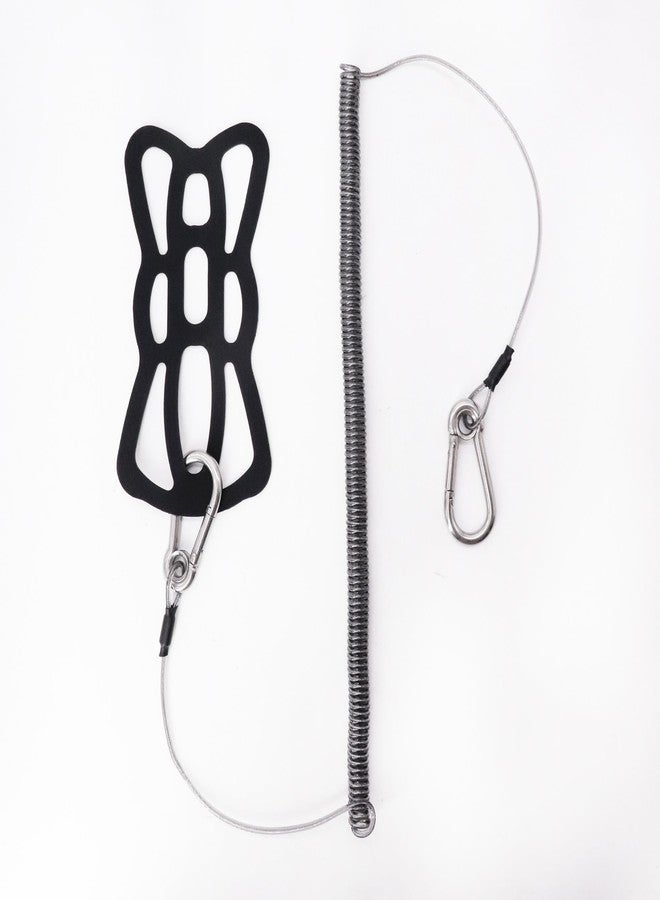 WINDFRD WINFRD Universal Phone Tether, Industrial Rubber Strap & 304 Steel, Safety Leash for Kayak/Fishing/Boating, Case-Friendly Waterproof Grip - Image 1