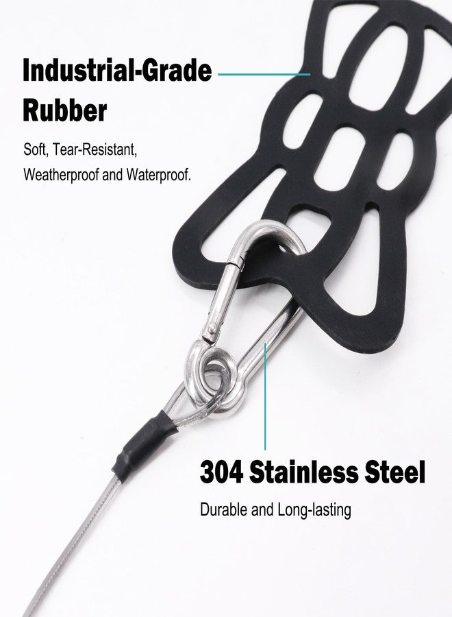 WINDFRD WINFRD Universal Phone Tether, Industrial Rubber Strap & 304 Steel, Safety Leash for Kayak/Fishing/Boating, Case-Friendly Waterproof Grip - Image 5
