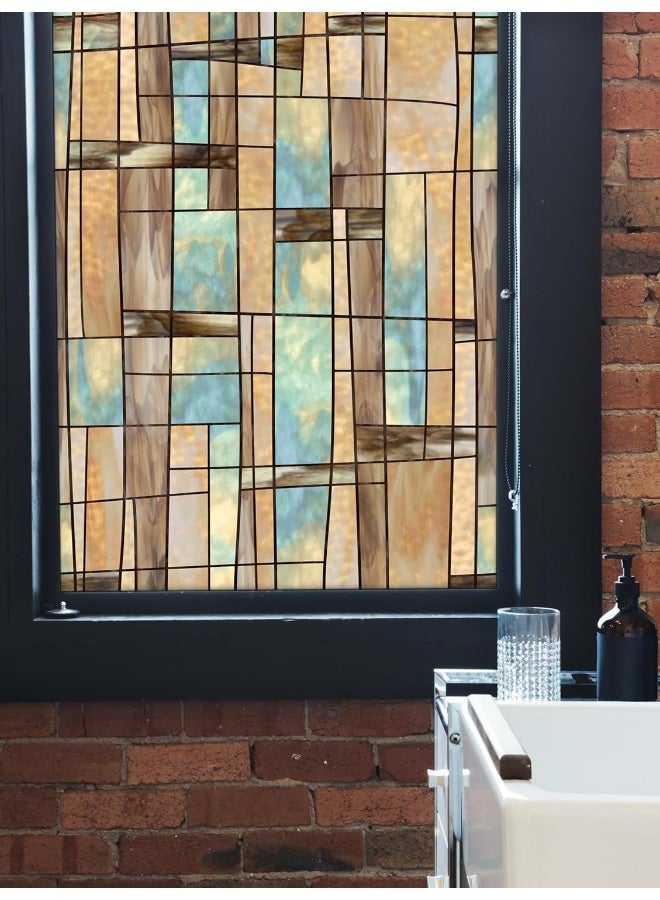 Artscape City Lights  Privacy Window Film with Vibrant Colored Pattern  NonAdhesive  UV Protection  Easy to Apply  Removable  24 x 36 Inches  Made in USA - Image 4