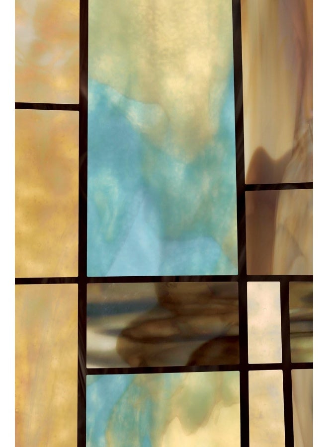 Artscape City Lights  Privacy Window Film with Vibrant Colored Pattern  NonAdhesive  UV Protection  Easy to Apply  Removable  24 x 36 Inches  Made in USA - Image 2