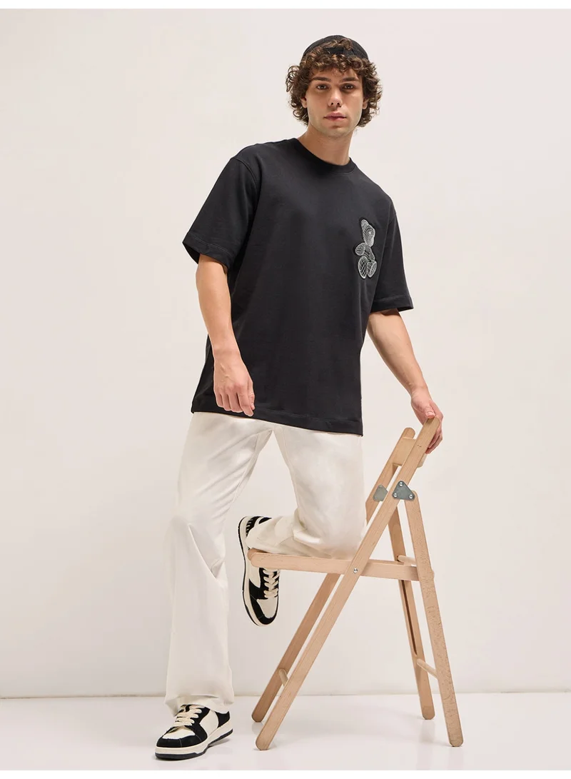 THE BEAR HOUSE  Men’s Cotton T-Shirt – Soft, Breathable & Comfortable, Perfect for Casual Wear, Ideal for Everyday & Summer for Men | Best Price UAE