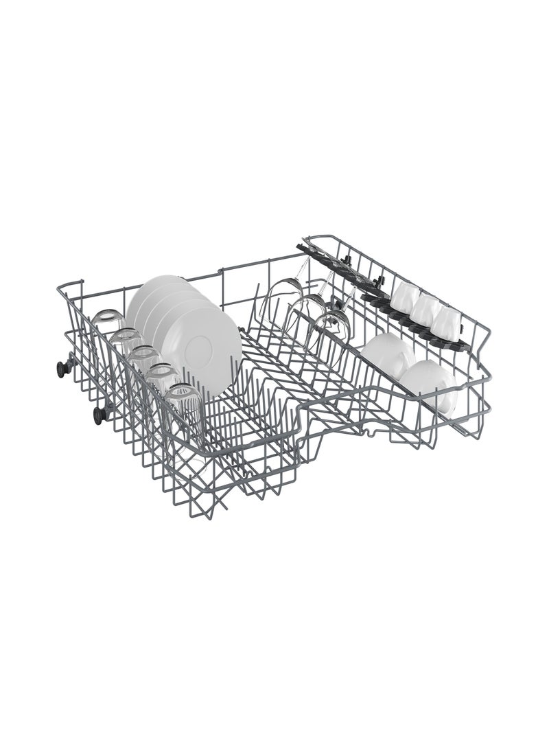 Beko Dishwasher, (Freestanding, 13 place settings, Full-size), Silver, DVN05322S DVN05322S Silver - Image 5