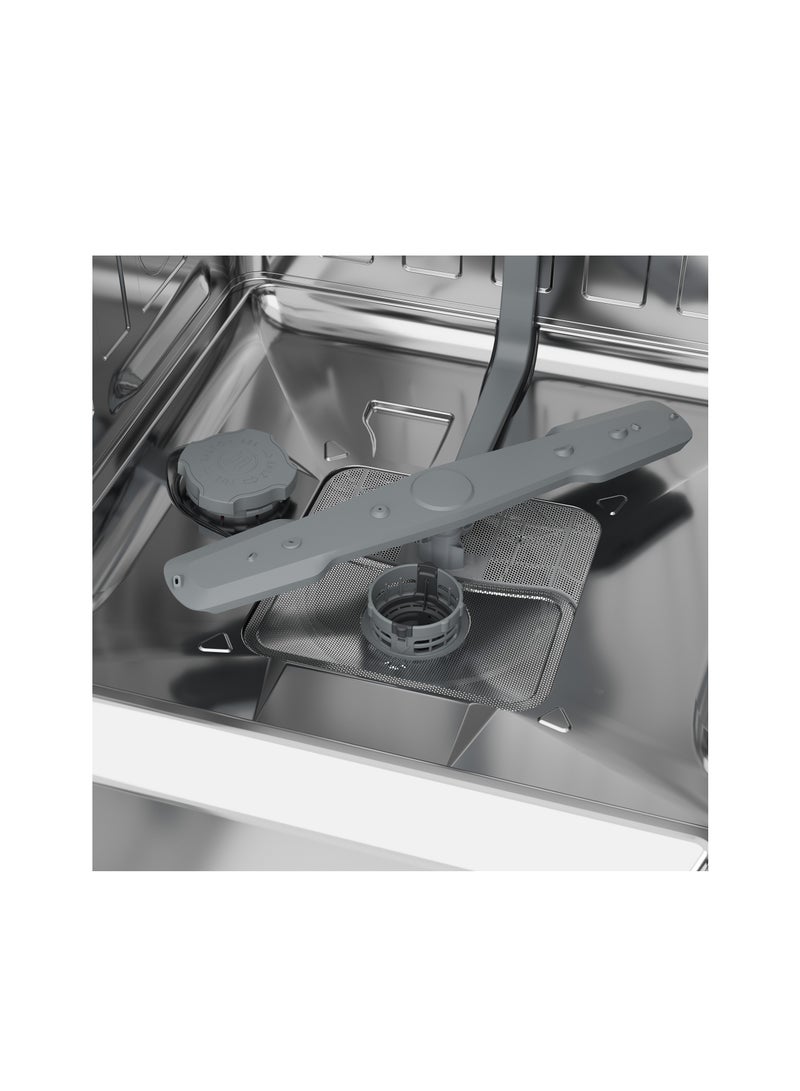 Beko Dishwasher, (Freestanding, 13 place settings, Full-size), Silver, DVN05322S DVN05322S Silver - Image 3