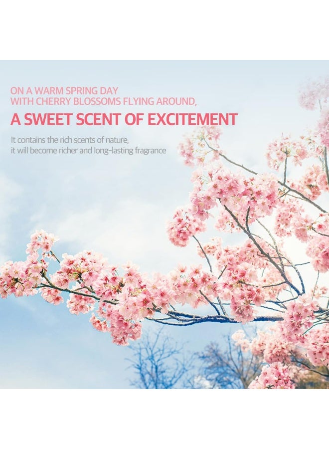 Kerasys CHERRY BLOSSOM Perfumed 33.8 fl oz / 1L (Shampoo + Conditioner Set) - Image 4