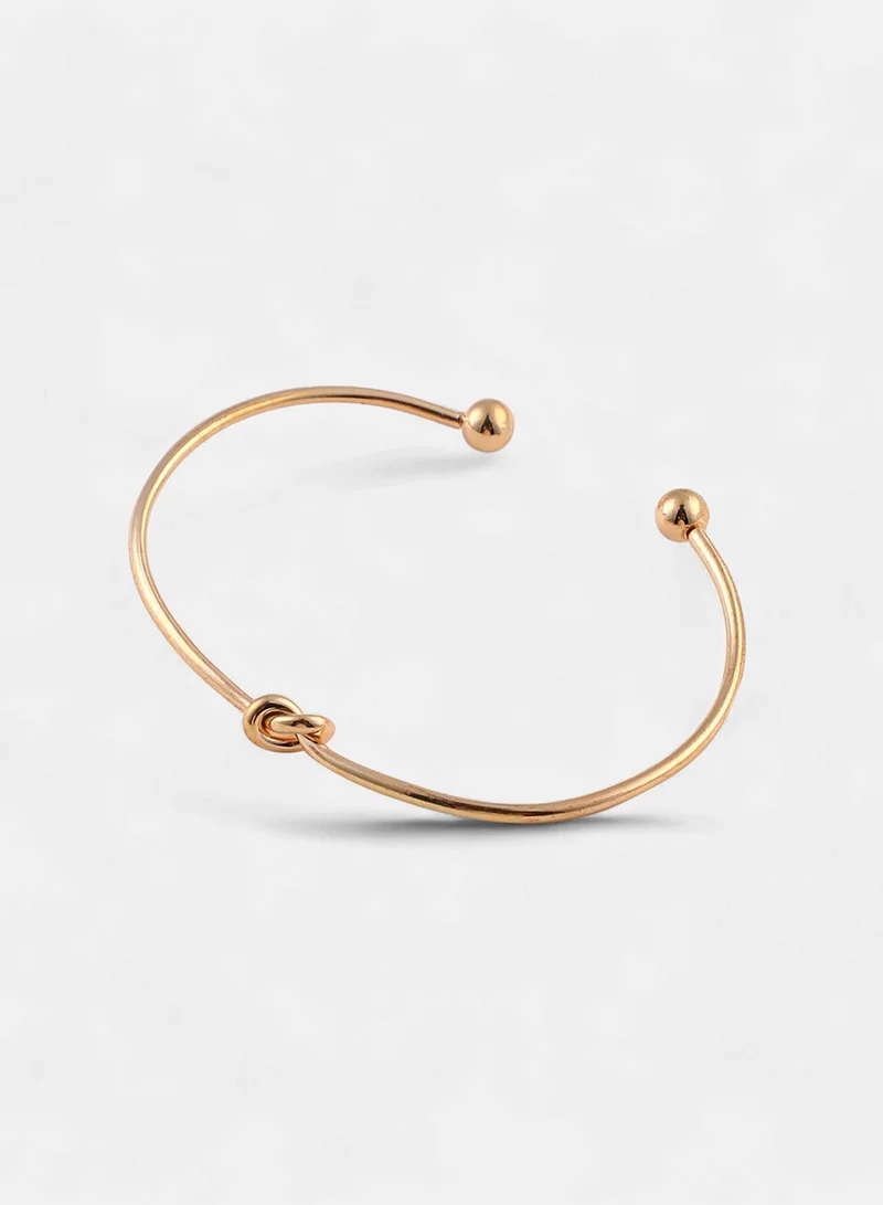 سوهي Traid Set Of 3 Stone Studded Wraparound Artificial Bracelet Jewellery