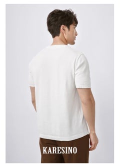 KARESINO Light Luxury Business Casual Short Sleeved Shirt  - Image 4