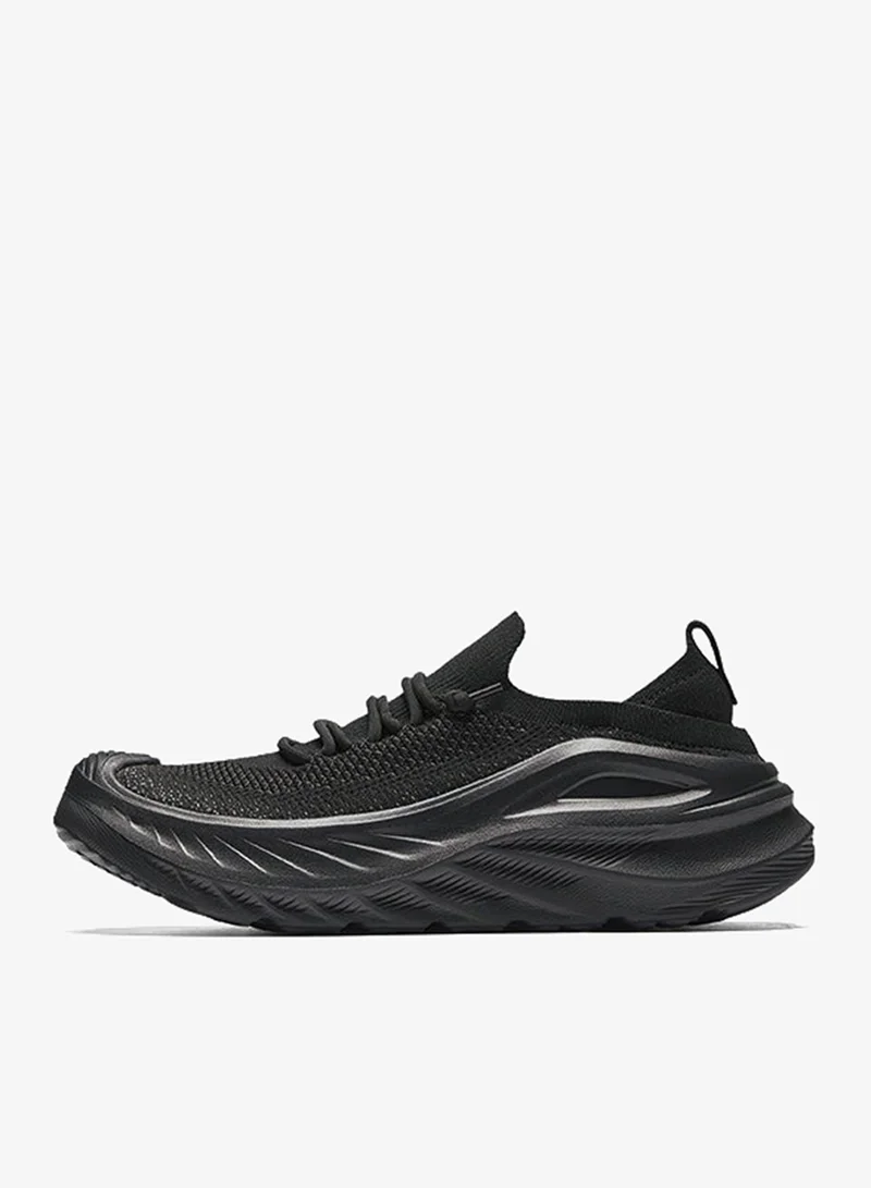 ANTA Slip In Workout Training Commute Shoes Black