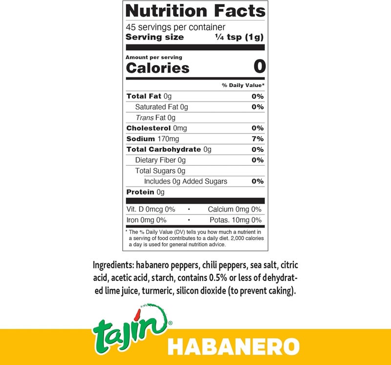 Tajin تاجين توابل هابانيرو (عبوة من 3) - Image 2