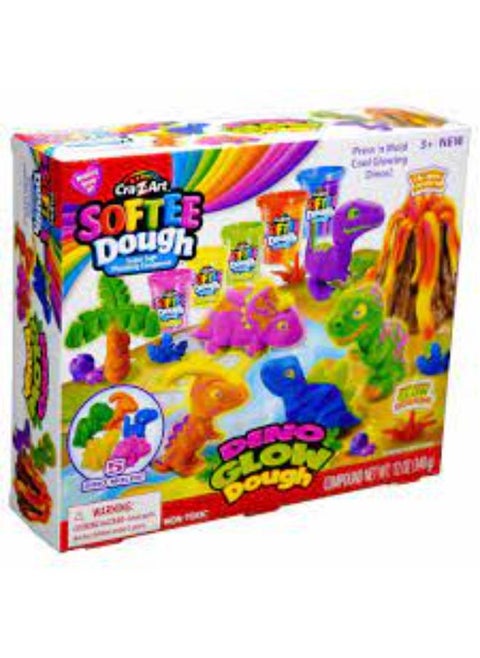 Shwy Craz Softee Dough Mass Dino Neon Dough - Int/Wm