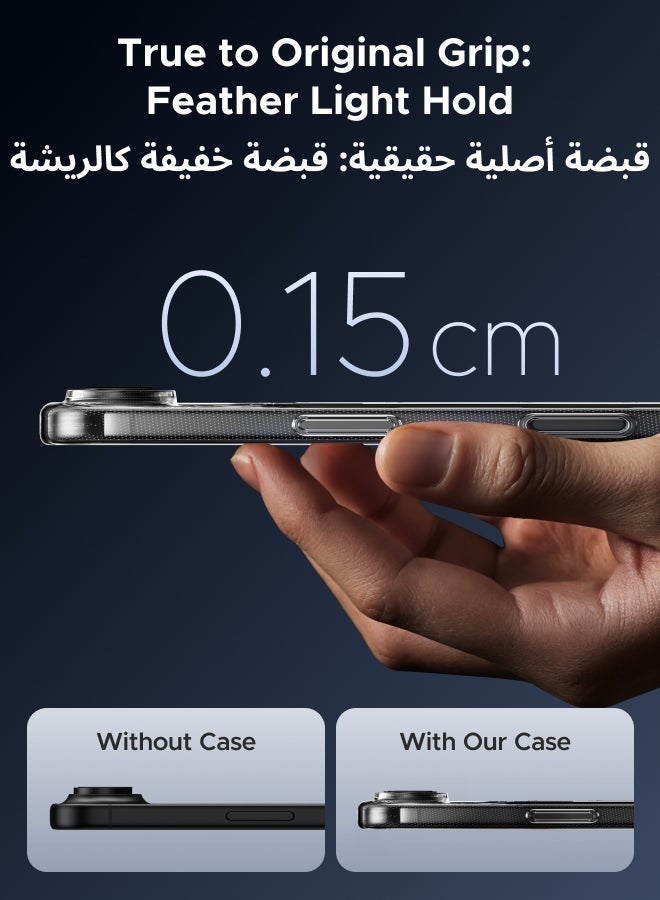جراب ايفون آير Magsafe مغناطيسي قوي مع زر مصراع مطور ومؤخر للاصفرار كفر ايفون آير حماية عسكرية مقاومة للخدش جراب الهاتف 17 آير مغناطيسي متوافق مع ملحق ماجسيف - Image 3