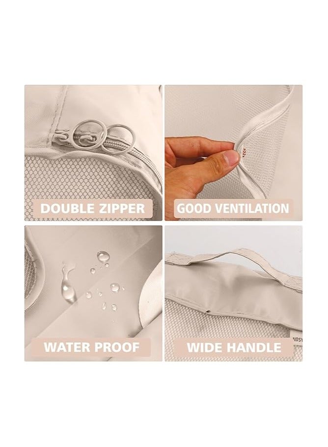 آركشاين ArcShine™️ 15 قطعة من حقائب تنظيم السفر متعددة الاستخدام للأمتعة [يتضمن رذاذ العطور] حقائب تنظيم حقائب السفر المكعبات للملابس والأحذية والإكسسوارات | أساسيات السفر المقاومة للماء - Image 5