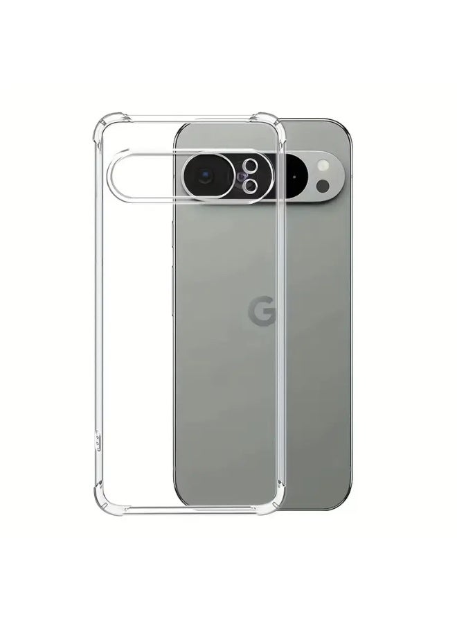 Clear TPU Case for Google Pixel 10 / Pixel 10 Pro – Transparent Soft Silicone Shockproof Cover with Anti-Yellow Protection, Slim Lightweight Design, Anti-Slip Grip & Raised Edges - Image 5