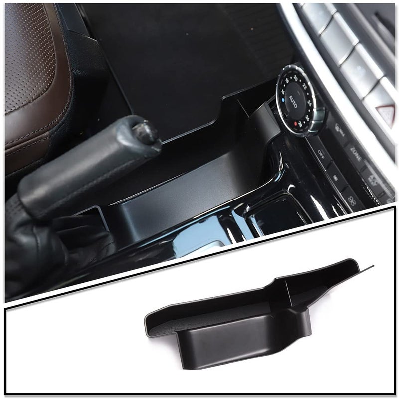 صندوق تخزين موضع فرامل اليد للتحكم المركزي في السيارة TINKI مع حاملات الأذرع، درج منظم متوافق مع 201318 مرسيدس بنز GClass W463 G500 G550 G55 G63 G65