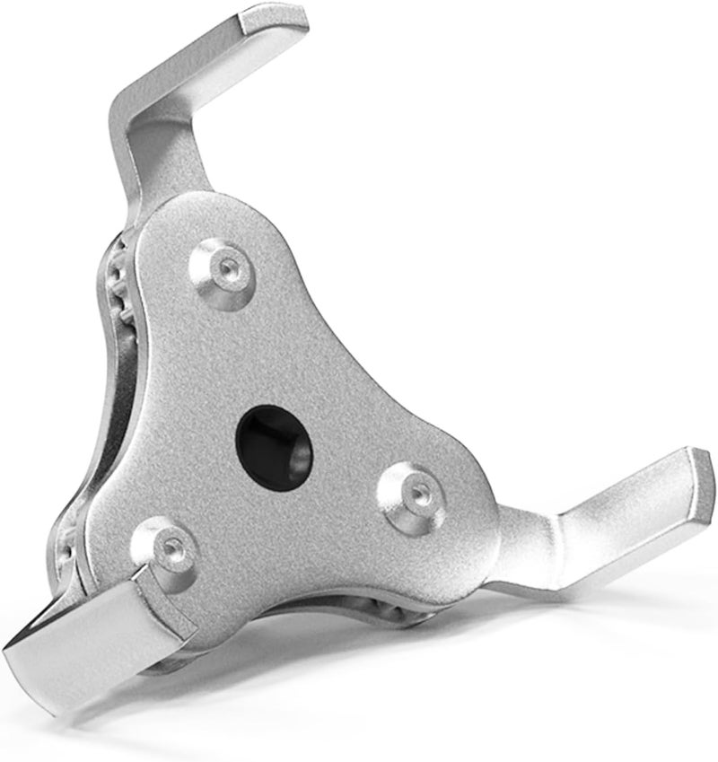 lernbac Universal Oil Filter Wrench Adjustable, From 2-1/2 inch to 4.5 inch 3 Jaw Oil Filter Removal Tool Set, Easy Changes, Efficiency 2 Way Oil Filter Wrench for Cars, Trucks, Motorcycles, 0FW001 - Image 3