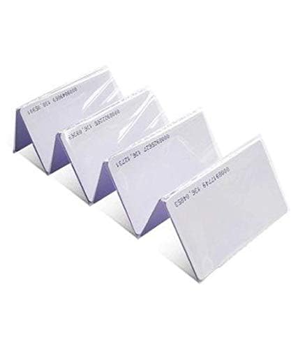 Team Office Thermal Printable Thin Proximity LF 125 kHz RFID Cards for Time Attendance and Access Control System for School, Office, Hospital, Corporate, Industry, Labs (White, 0.8 mm) - Pack of 10 - Image 5