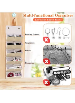 Generic Sunglass Eyeglass Organizer Collector 6 Slot PU Eyeglasses Storage Case Box Multiple Hanging Eyewear Display  - Image 3